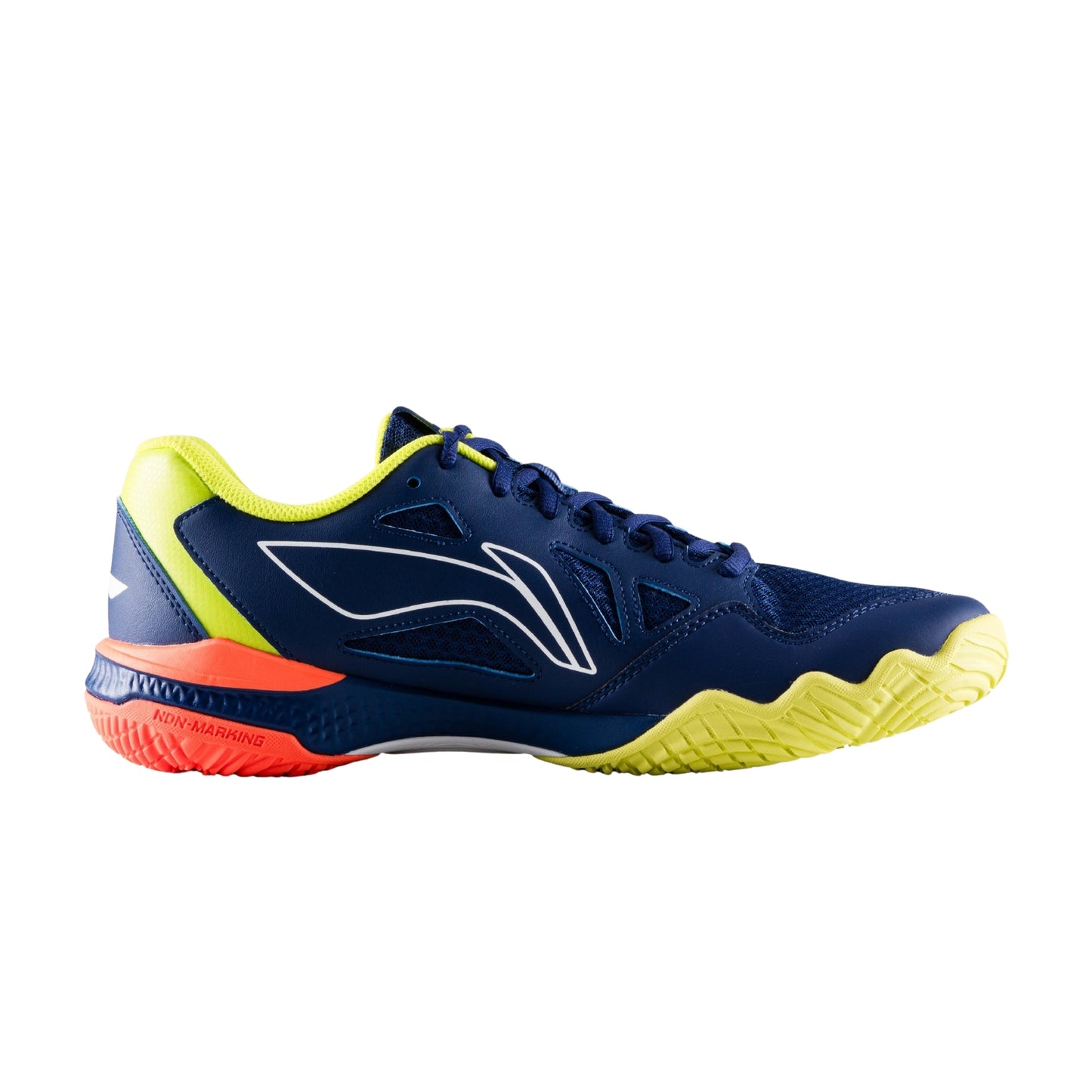 Li-Ning Halberd Strike Non Marking Badminton Shoes – LN Cloud Cushion, Probarloc Stability Plate, Breathable Mesh, Ultra-Grip Rubber, Lightweight