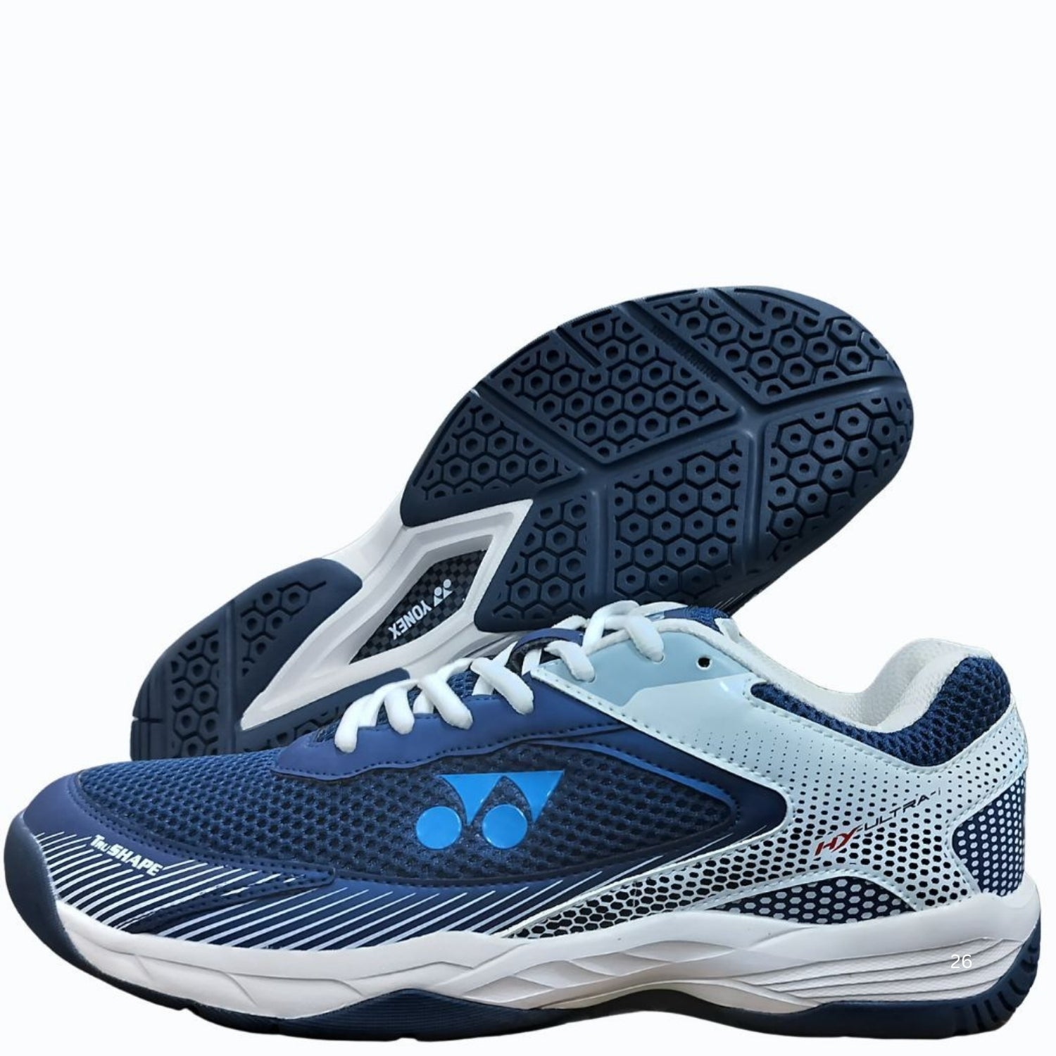 Yonex HY Ultra-I Men’s Badminton Shoes | Lightweight Court Shoes with Superior Grip & Cushioning | High Stability Indoor Sports Footwear - Best Price online Prokicksports.com