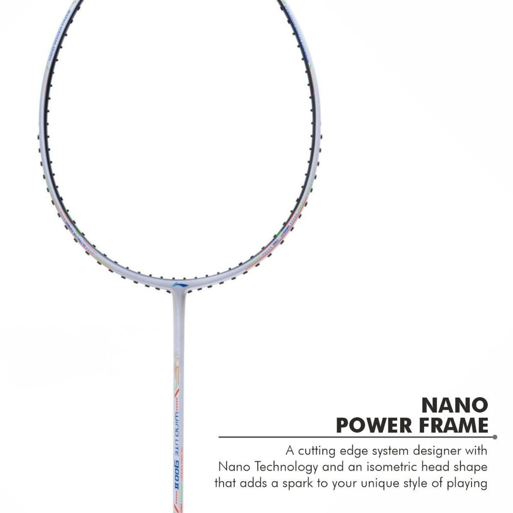 Li-Ning Wind Lite 900 II Unstrung Badminton Racket | Ultra Lightweight | High Tension | Aerodynamic Frame | Fast Swing Speed | Ideal for Intermediate Players - Best Price online Prokicksports.com