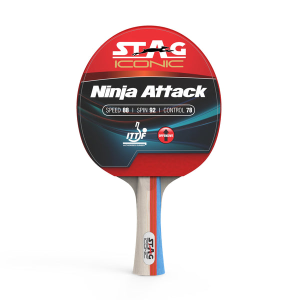 Stag Iconic Ninja Attack Advanced Series Table Tennis Racket