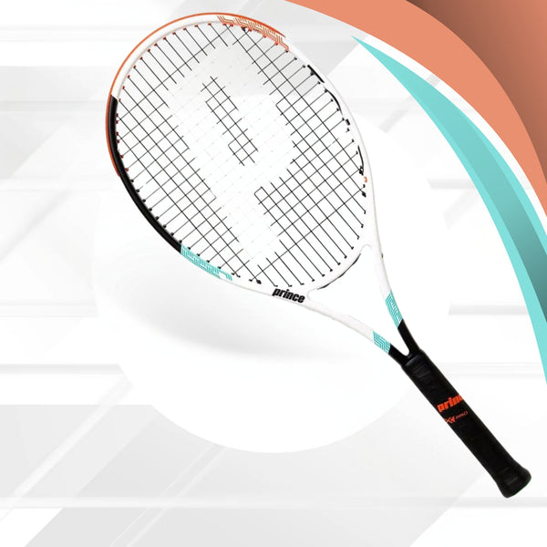 PRINCE ATS Tour 100 Unstrung Tennis Racquet | Graphite Performance Racquet with ATS Technology | Power & Control Racquet for Intermediate and Advanced Competitive Tennis Players