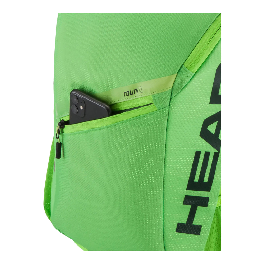 HEAD Tour Backpack |Tennis Backpack with 2-Racquet Capacity, Shoe Compartment & Premium Fabric