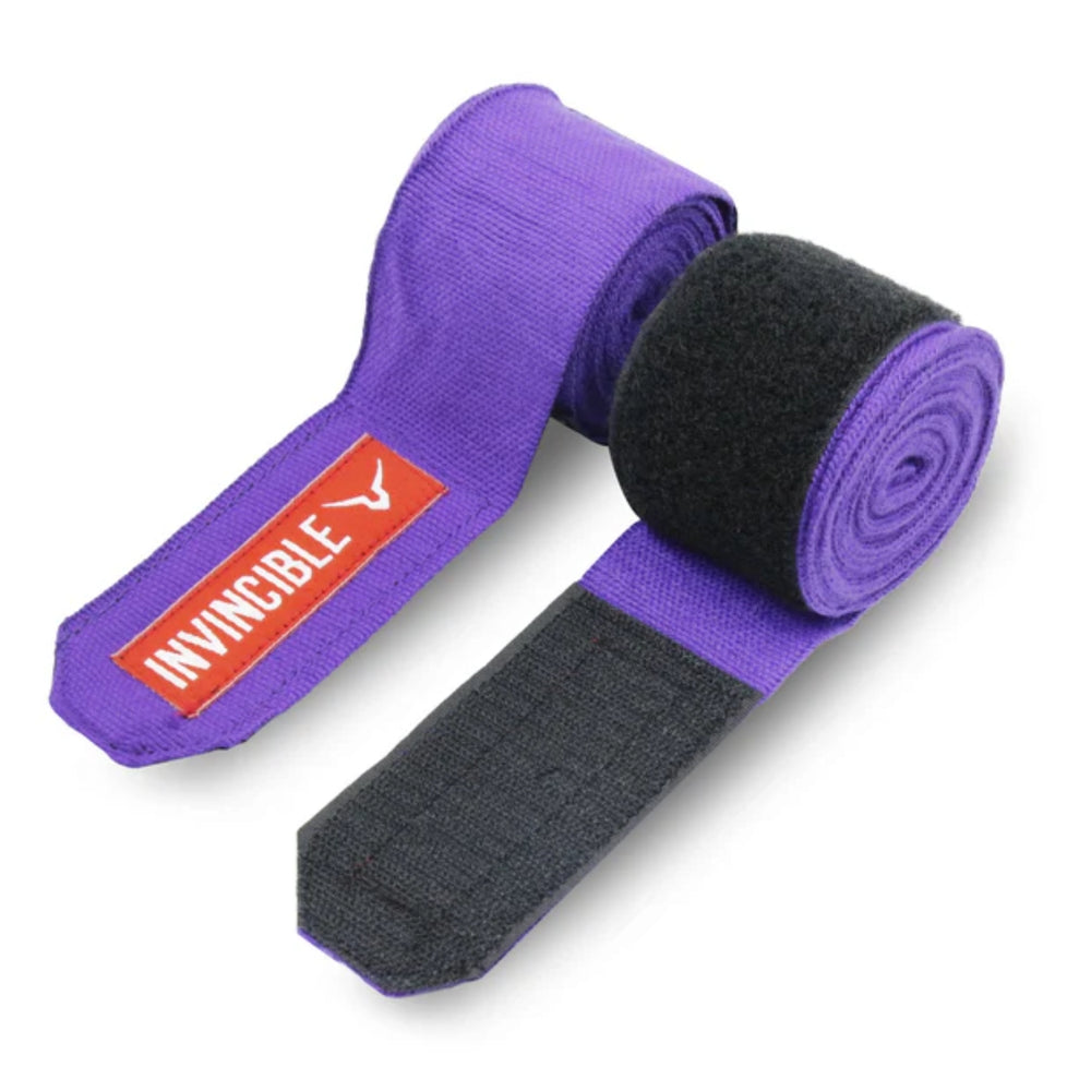 Invincible Mexican Style Budget Stretchable Hand Wraps | Elastic Boxing Hand Wraps with Moisture-Wicking Fabric & Hook-and-Loop Closure