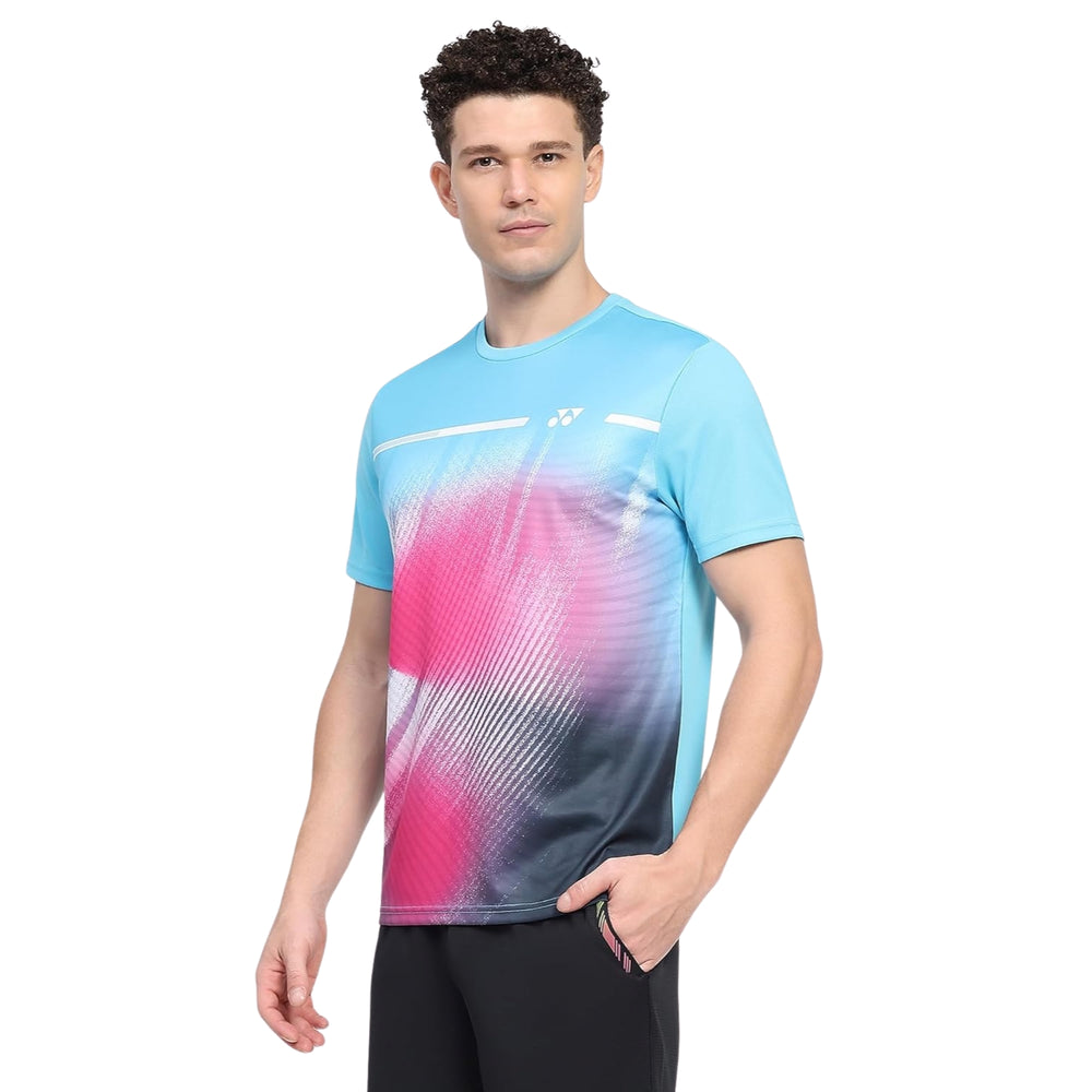 YONEX RJ H036-2874-Easy4-S Junior Round Neck T-Shirt – 100% Polyester, Lightweight Breathable Sportswear for Junior | Ideal for Badminton, Tennis & Training - Best Price online Prokicksports.com