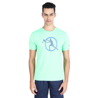 Yonex 2811 Easy3 Men’s Round Neck T‑Shirt – Tru‑Dry Quick‑Dry Polyester Bird‑Eye Mesh 130 GSM Lightweight & Breathable Performance Tee for Badminton - Best Price online Prokicksports.com
