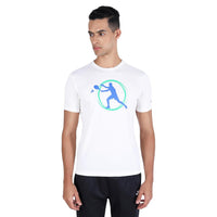 Yonex 2811 Easy3 Men’s Round Neck T‑Shirt – Tru‑Dry Quick‑Dry Polyester Bird‑Eye Mesh 130 GSM Lightweight & Breathable Performance Tee for Badminton - Best Price online Prokicksports.com