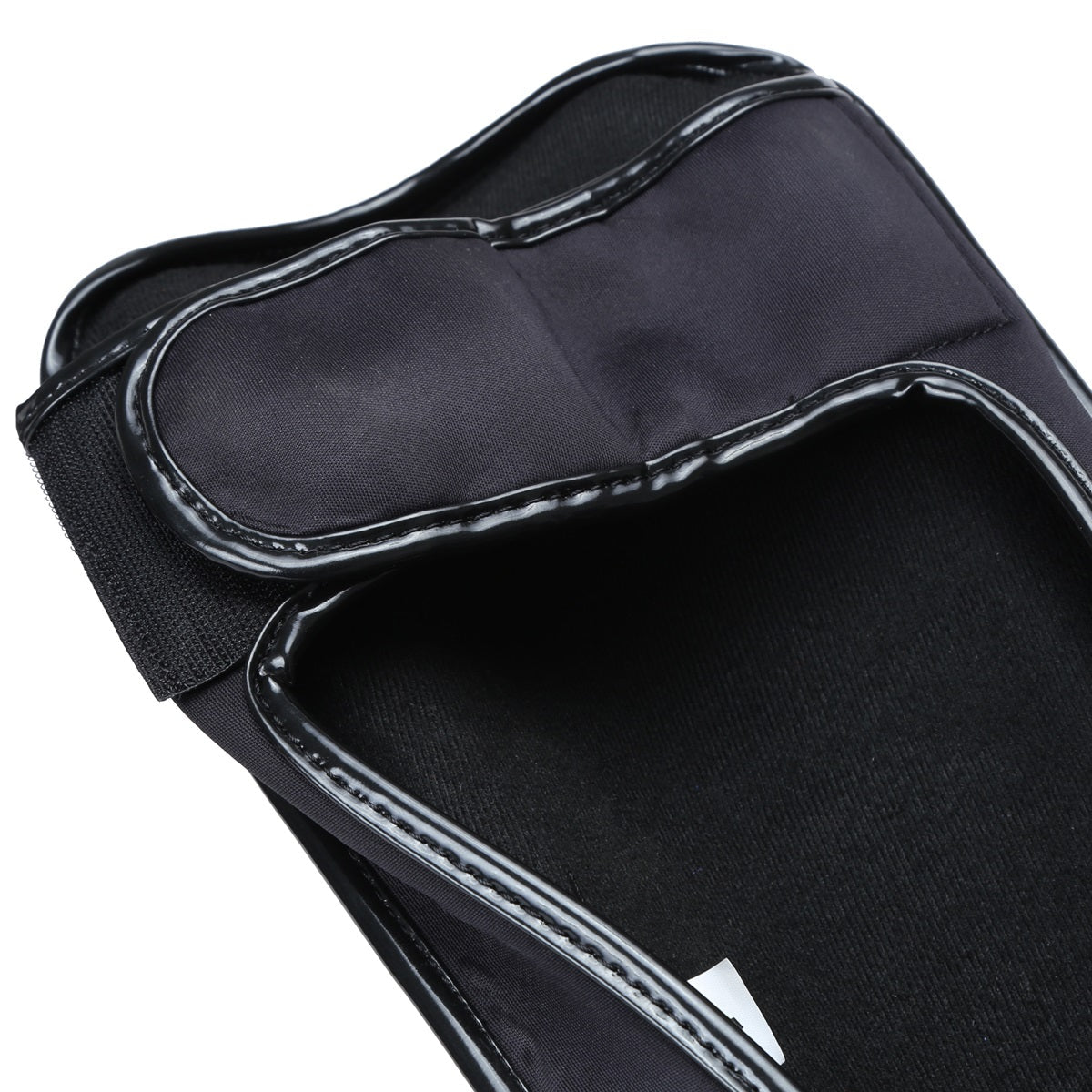 XPEED XP3058 Matt PU Grappling Shinguard | Medium-Thick Impact Padding | Dual Velcro & Elastic Fastening | Professional MMA & Martial Arts Shin Guards
