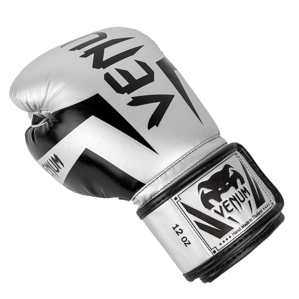 Venum Elite Boxing Gloves | Premium Synthetic Leather | Triple-Density Foam | Anatomical Grip | Hook & Loop Closure | Training/Sparring (10oz-18oz) - Best Price online Prokicksports.com