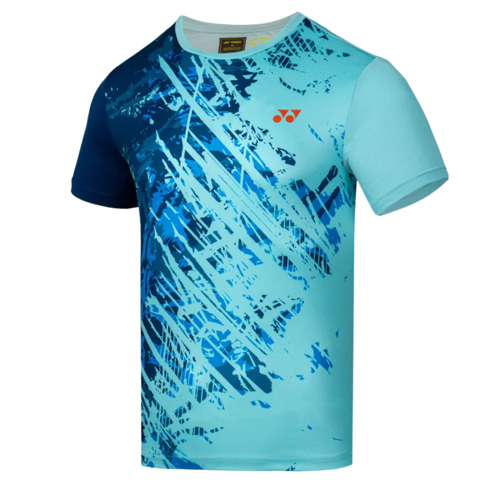 Yonex 2965 Men’s Round Neck T‑Shirt – TruDry Quick‑Dry Polyester Essentia 3 Badminton/Tennis Tee - Best Price online Prokicksports.com