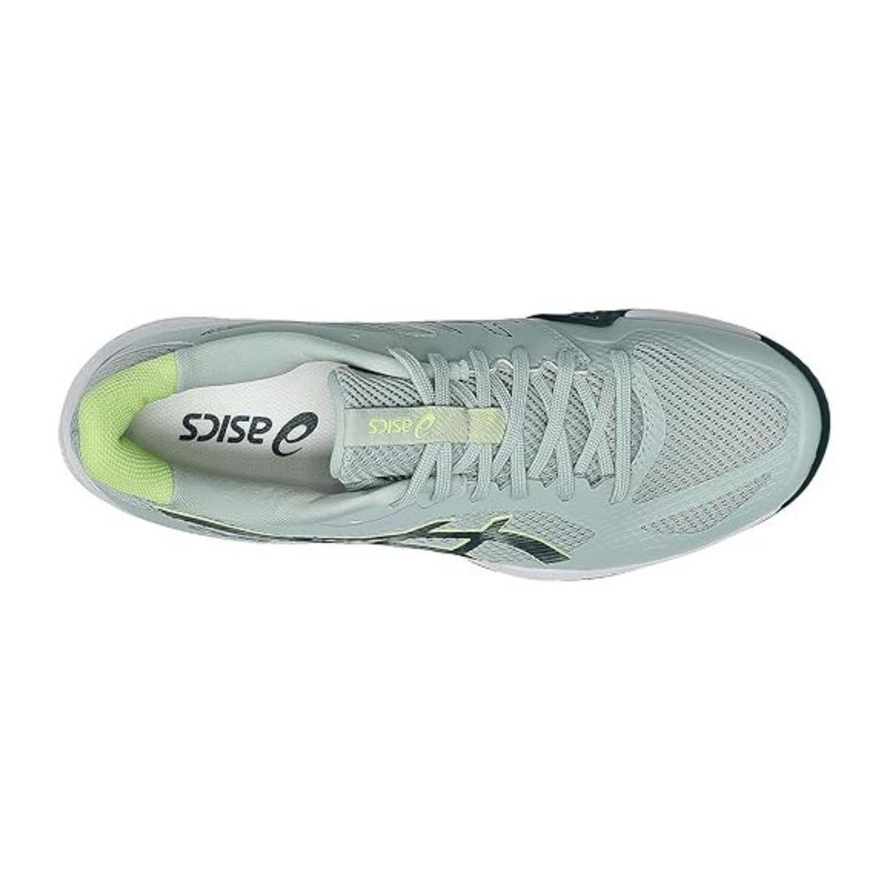 ASICS BLADE FF 2 Men’s Badminton Shoes – Lightweight Indoor Court Shoe, LN Cloud Cushion, Precision Sole, Enhanced Agility, Lichen Rock/Tranquil Teal - Best Price online Prokicksports.com
