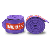Invincible Mexican Style Budget Stretchable Hand Wraps | Elastic Boxing Hand Wraps with Moisture-Wicking Fabric & Hook-and-Loop Closure