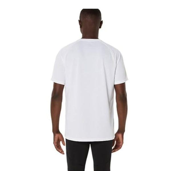ASICS Track Graphic Short Sleeve Top & Armsleeves for Men | Breathable Training Tee with Arm Support