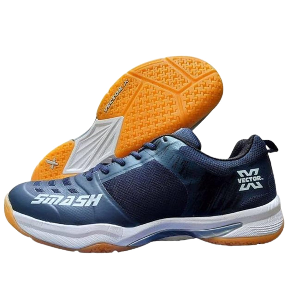 Vector X Smash Badminton Shoes – Lightweight Indoor Court Shoes for Men | Non-Marking Sole | Breathable Design | Comfort, Grip & Durability - Best Price online Prokicksports.com