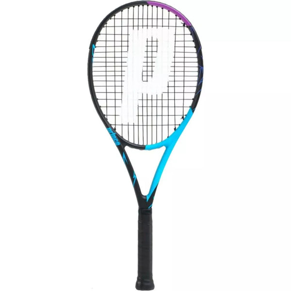 PRINCE Bandit 100 Strung Tennis Racquet | Lightweight Control Power Racquet | Head Light Balance Tennis Racquet for Beginners & Intermediate Players | Pre-Strung Performance