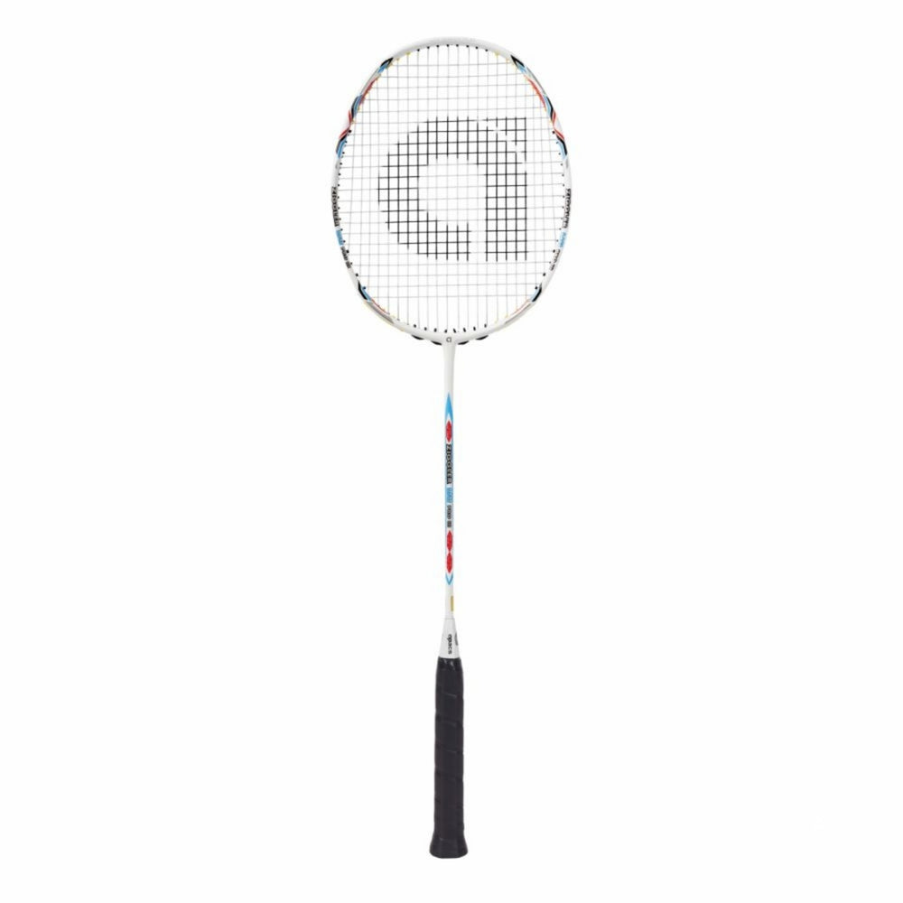 Apacs Z-Ziggler LHI Pro III Unstrung Badminton Racquet With Cover– White Matte (Head Heavy 85g, 38lbs Tension, Compact Quad Voltaic Frame) - Best Price online Prokicksports.com
