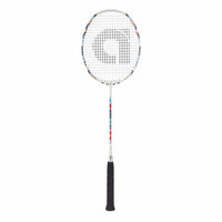 Apacs Z-Ziggler LHI Pro III Unstrung Badminton Racquet With Cover– White Matte (Head Heavy 85g, 38lbs Tension, Compact Quad Voltaic Frame) - Best Price online Prokicksports.com