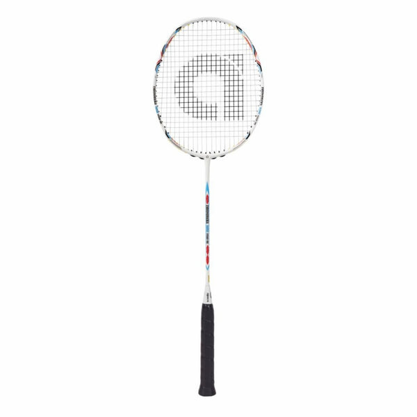 Apacs Z-Ziggler LHI Pro III Unstrung Badminton Racquet With Cover– White Matte (Head Heavy 85g, 38lbs Tension, Compact Quad Voltaic Frame)