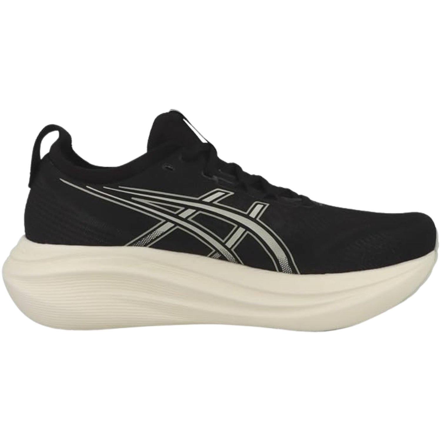ASICS GEL-NIMBUS 27 Running Shoes for Men | Maximum Cushioning | PureGEL Technology | Black/Lake Grey | Plush Comfort for Long Runs - Best Price online Prokicksports.com