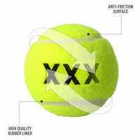 HEAD X‑Out Tennis Ball, 24 Cans (72 Balls) – Value Practice Pressurised Tennis Balls Carton - Best Price online Prokicksports.com