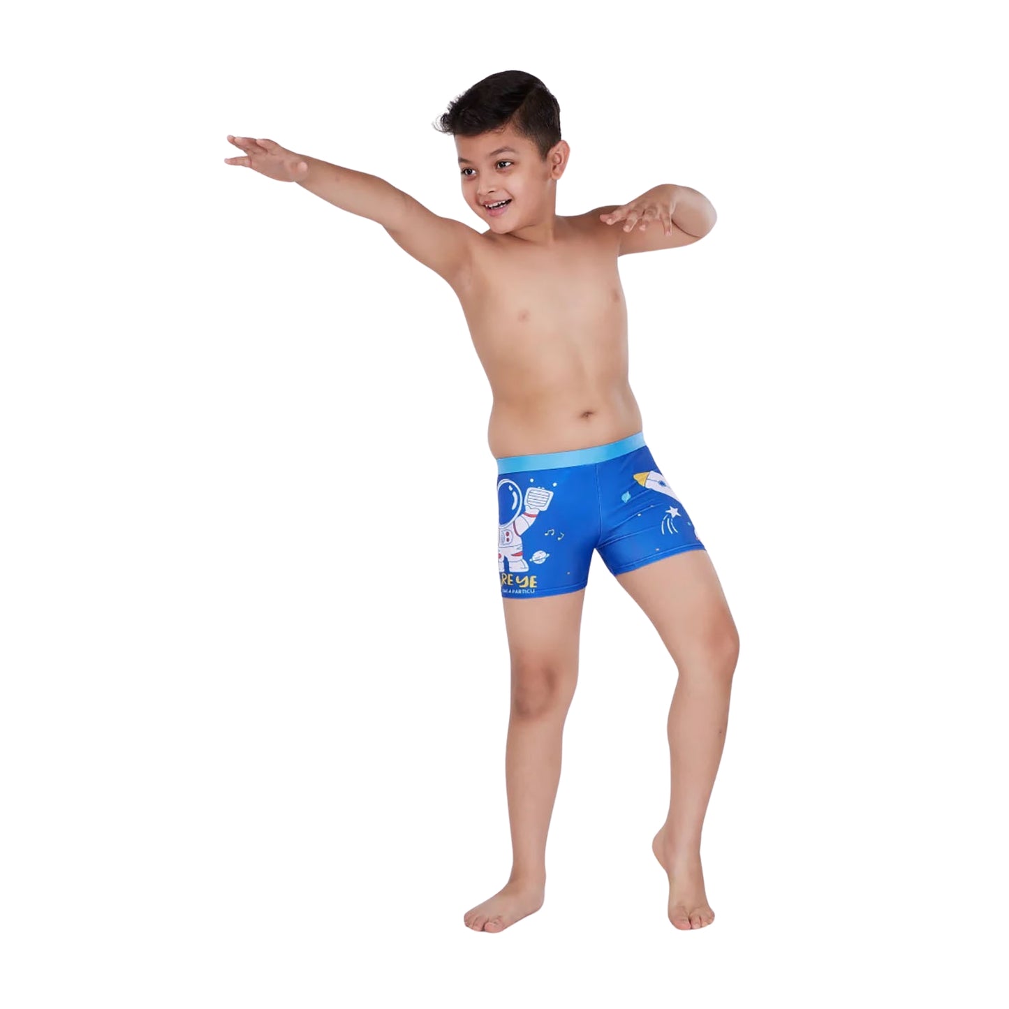 Airavat Coral 1516 Kids Swimming Jammer | Comfortable Boys Swim Shorts | Quick-Dry, Stretchable Swimwear for Training & Pool Use - Best Price online Prokicksports.com