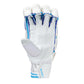 Shrey Chroma Left Hand Batting Gloves, White/Royal Blue | Premium Leather Palm with Multi-Layer Foam Protection & Flexible Cut-Finger Design - Best Price online Prokicksports.com