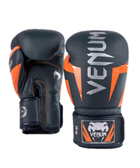 Venum Elite Boxing Gloves | Premium Synthetic Leather | Triple-Density Foam | Anatomical Grip | Hook & Loop Closure | Training/Sparring (10oz-18oz)