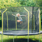 Plum Wave Springsafe Trampoline & Enclosure 14ft | Extra Large Outdoor Family Trampoline with Safety Net & Padded Springs | Black/Green – Model 30249 - Best Price online Prokicksports.com