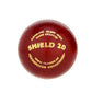 SG Shield 20 Cricket Leather Ball – Red, Alum-Tanned Leather, Club & School Match Ball, Durable & Waterproof - Best Price online Prokicksports.com