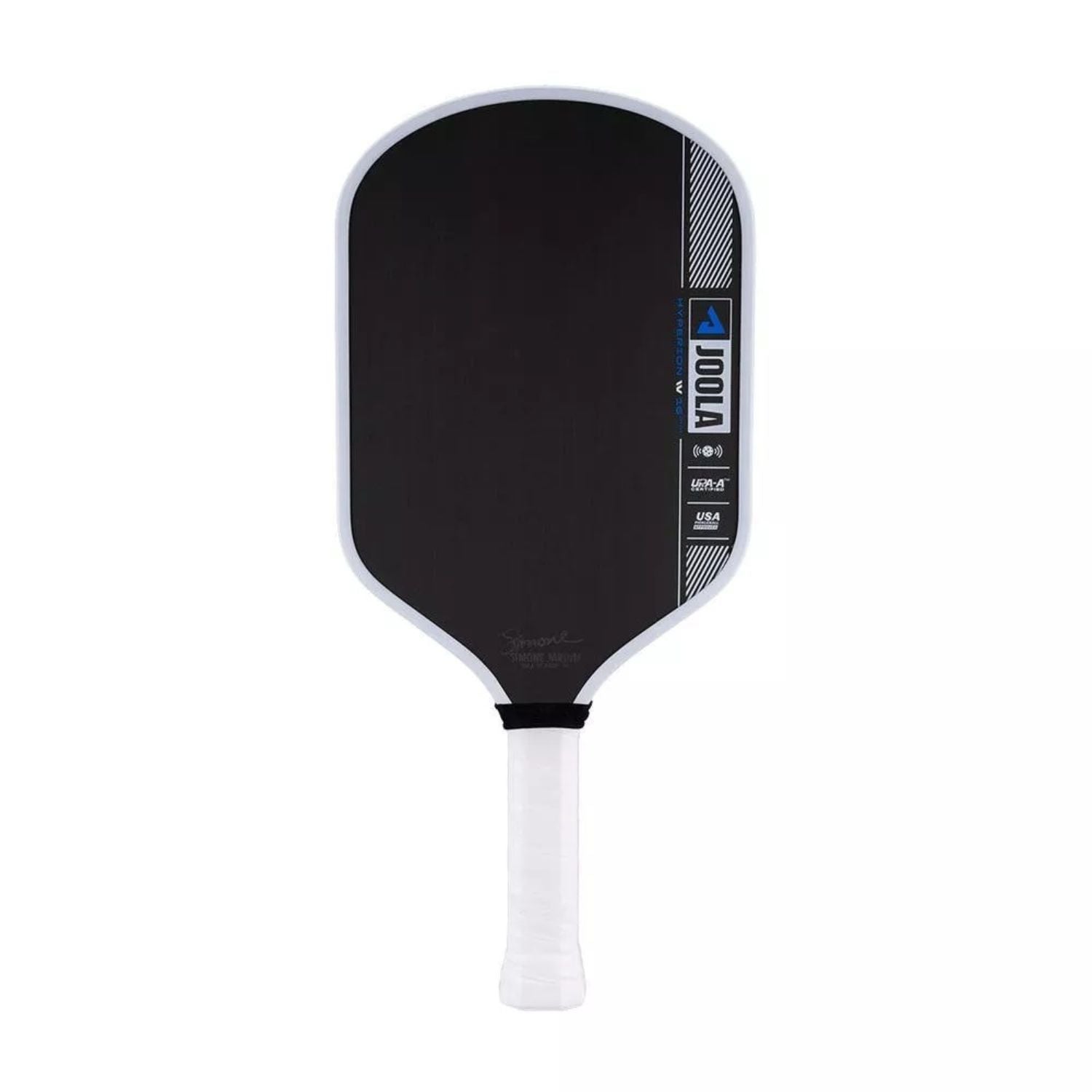 Joola Hyperion Pro IV Simone Jardim Pickleball Paddle – 16mm | Carbon Friction Surface | Control & Power Paddle for Advanced Players | USAPA Approved (White/Black/Blue) - Best Price online Prokicksports.com