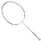 Li-Ning G-Force 8900 Extra Strong Strung Badminton Racquet (3U G6) | Head-Heavy Carbon Graphite Frame with 35 lbs Tension for Power Play (White/Silver) - Best Price online Prokicksports.com