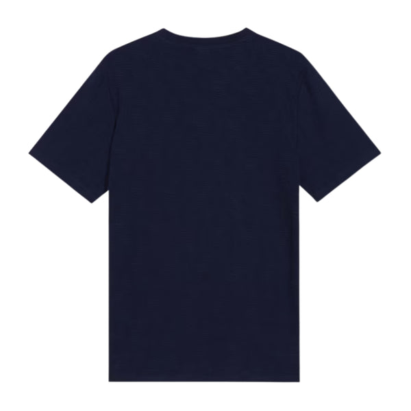 PUMA x RCB Jacquard Tee Round Neck T-Shirt for Men | Premium Jacquard Fabric with dryCELL Technology, Official RCB Branding & Regular Fit