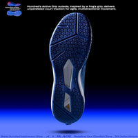 HUNDRED Blade Badminton Shoes (Non-Marking) | Multi-Sport Court Shoes | Lightweight Gum Rubber Sole | Indoor Sports – Badminton, Squash, Table Tennis, Volleyball & Basketball - Best Price online Prokicksports.com