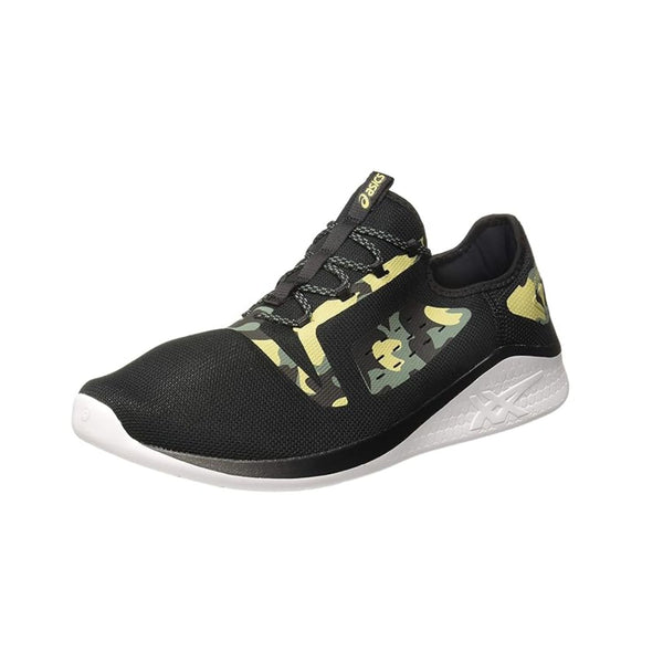 ASICS Men Fuzetora Running Shoes – Black/Dark Forest/Gold | Comfortable & Responsive Everyday Runners