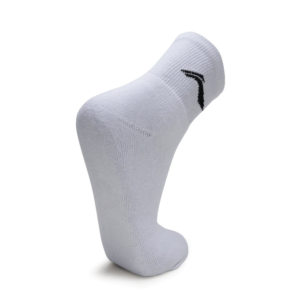 Li-Ning AWLS179 Cotton Men’s Sports Socks (1 Pair) | Cushioned Performance Socks with Arch Support & Comfort Fit
