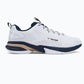 Victor A970TD-IN-AX Badminton Shoes – Bright White/Light Gold | Lightweight & High-Grip Court Performance - Best Price online Prokicksports.com