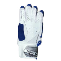 SG TEST Left Hand Batting Gloves – Youth Size, Premium Leather Palm, TPU Finger Protection, Breathable Mesh Back, Blue - Best Price online Prokicksports.com