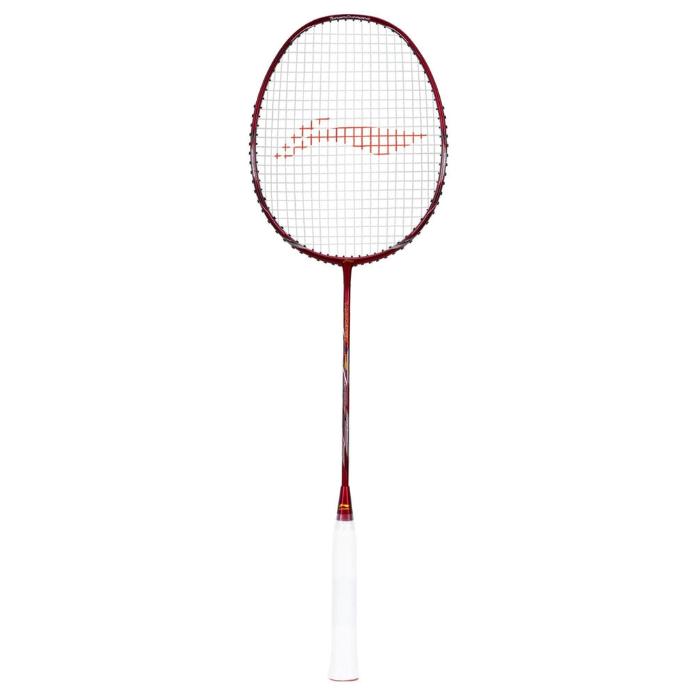 Li-Ning Turbo Charging Z Combat Strung Badminton Racquet - Red, High-Tension Graphite Racket, Aerodynamic Frame, Medium Flex, Lightweight Design for Speed, Power & Control - Best Price online Prokicksports.com