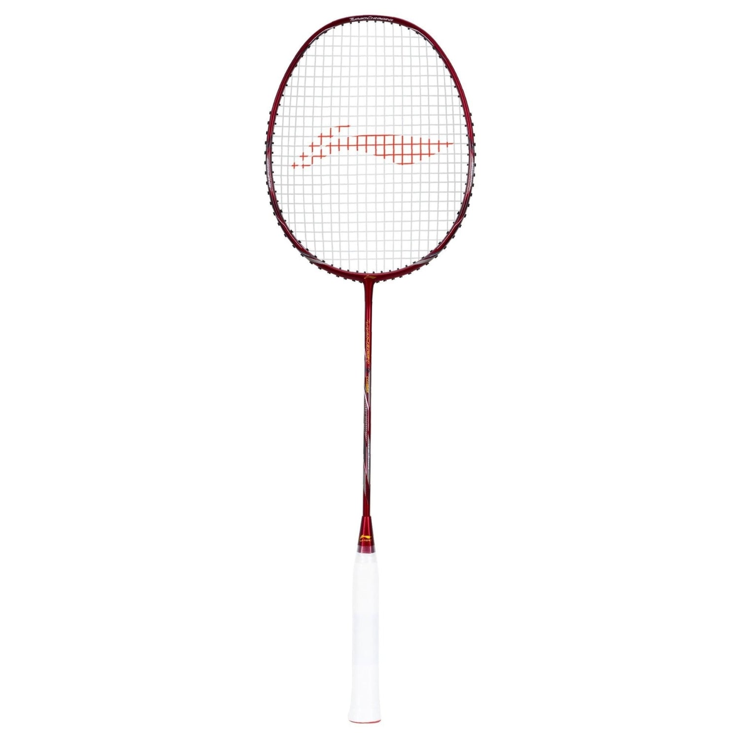 Li-Ning Turbo Charging Z Combat Strung Badminton Racquet - Red, High-Tension Graphite Racket, Aerodynamic Frame, Medium Flex, Lightweight Design for Speed, Power & Control - Best Price online Prokicksports.com