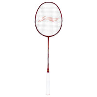 Li-Ning Turbo Charging Z Combat Strung Badminton Racquet - Red, High-Tension Graphite Racket, Aerodynamic Frame, Medium Flex, Lightweight Design for Speed, Power & Control - Best Price online Prokicksports.com
