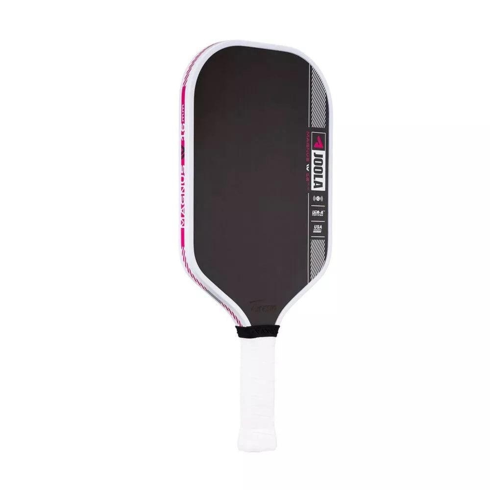 Joola Magnus Pro IV Pickleball Paddle – 16mm | Power & Control Paddle for Competitive Players | Carbon Fiber Surface | Polymer Core | USAPA Approved (Black/White/Pink) - Best Price online Prokicksports.com