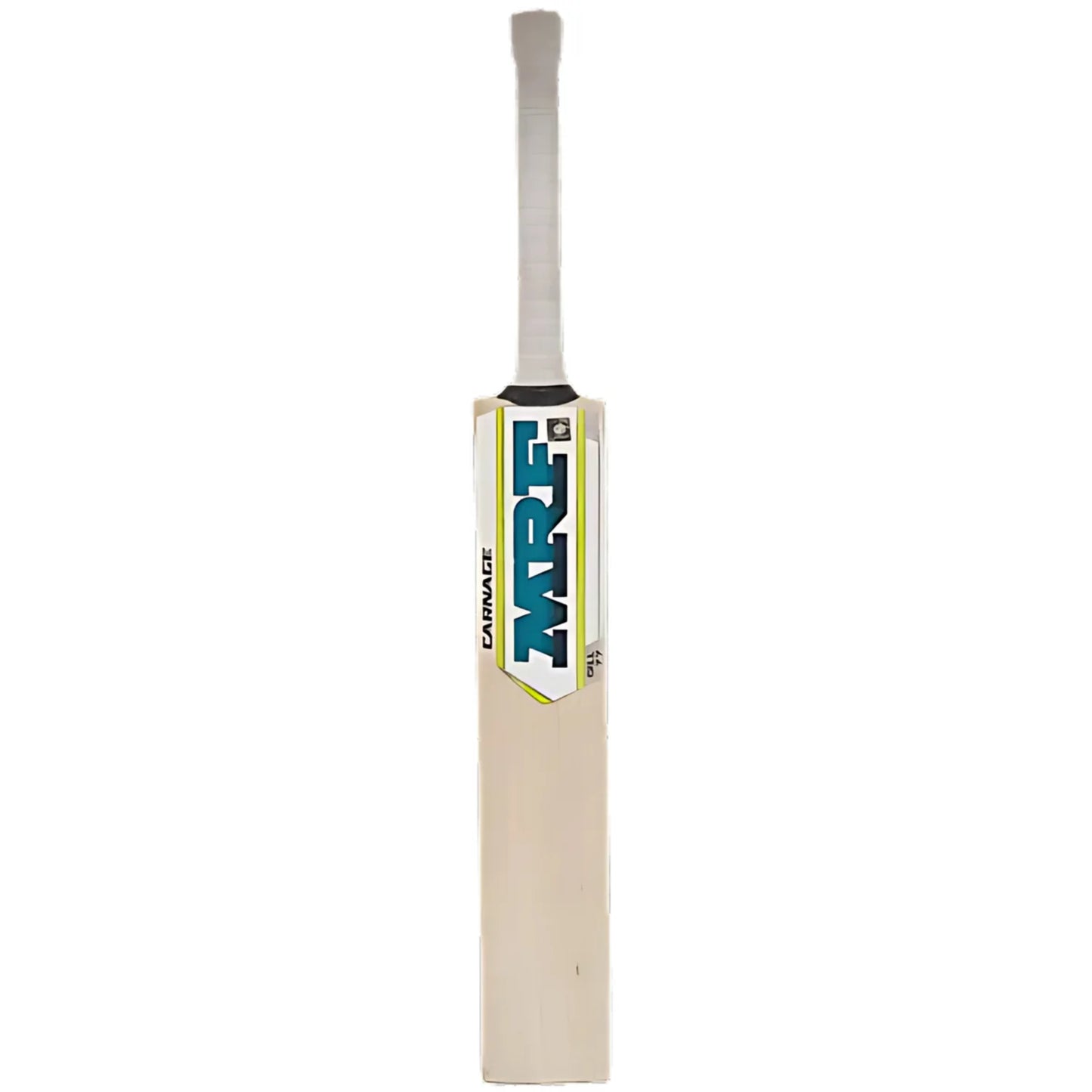 MRF Carnage English Willow Cricket Bat, Harrow | Premium Grade Willow with Thick Edges & Mid-Low Sweet Spot Power - Best Price online Prokicksports.com