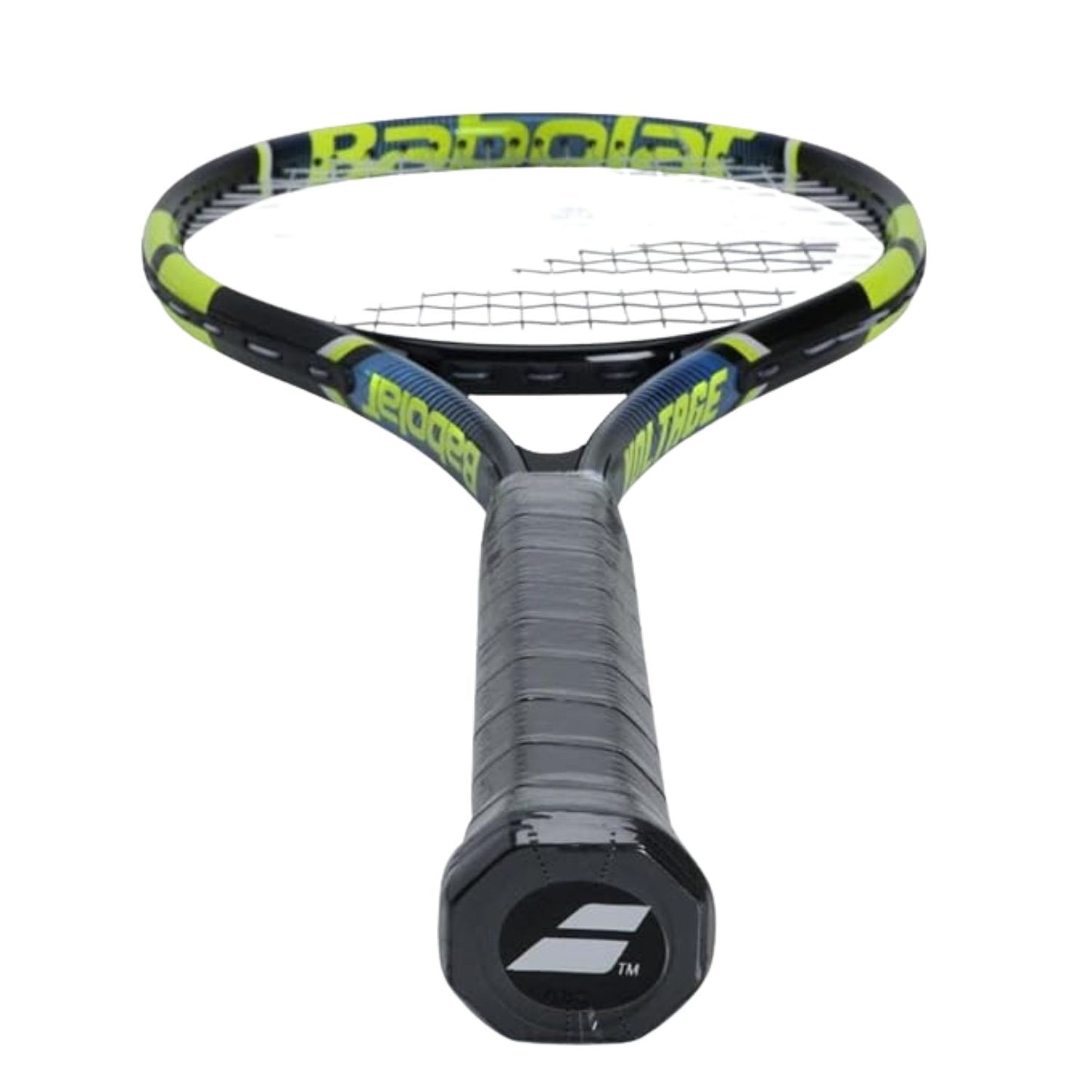 Babolat Voltage Strung Tennis Racquet - Black/Blue/Yellow | Grip 3 (4 3/8) | 270g | 16x19 String Pattern - Best Price online Prokicksports.com
