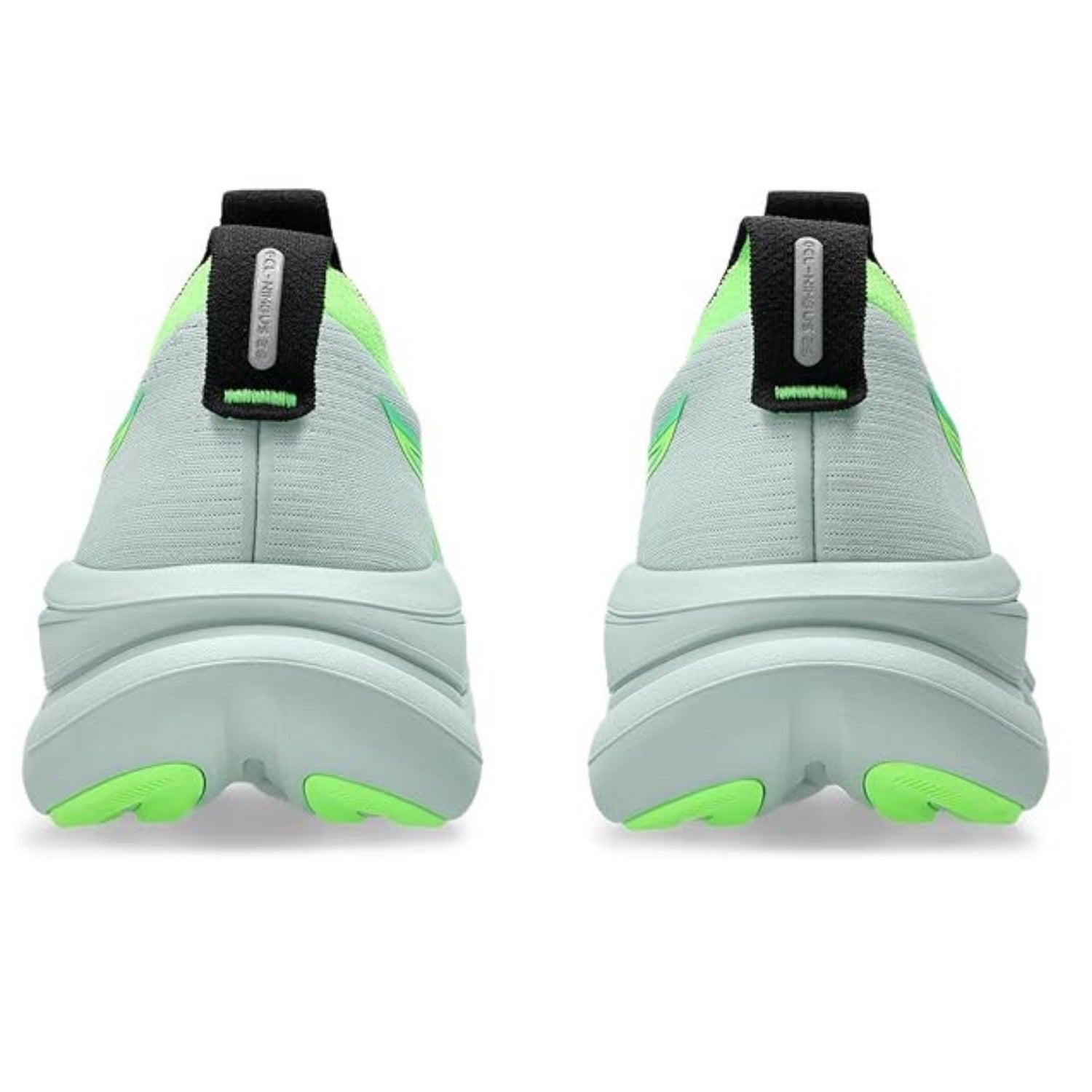 ASICS GEL-Nimbus 28 Men Running Shoes | Premium GEL Cushioning Plush Comfort for Long Runs | Cold Moss/Illuminate Green - Best Price online Prokicksports.com