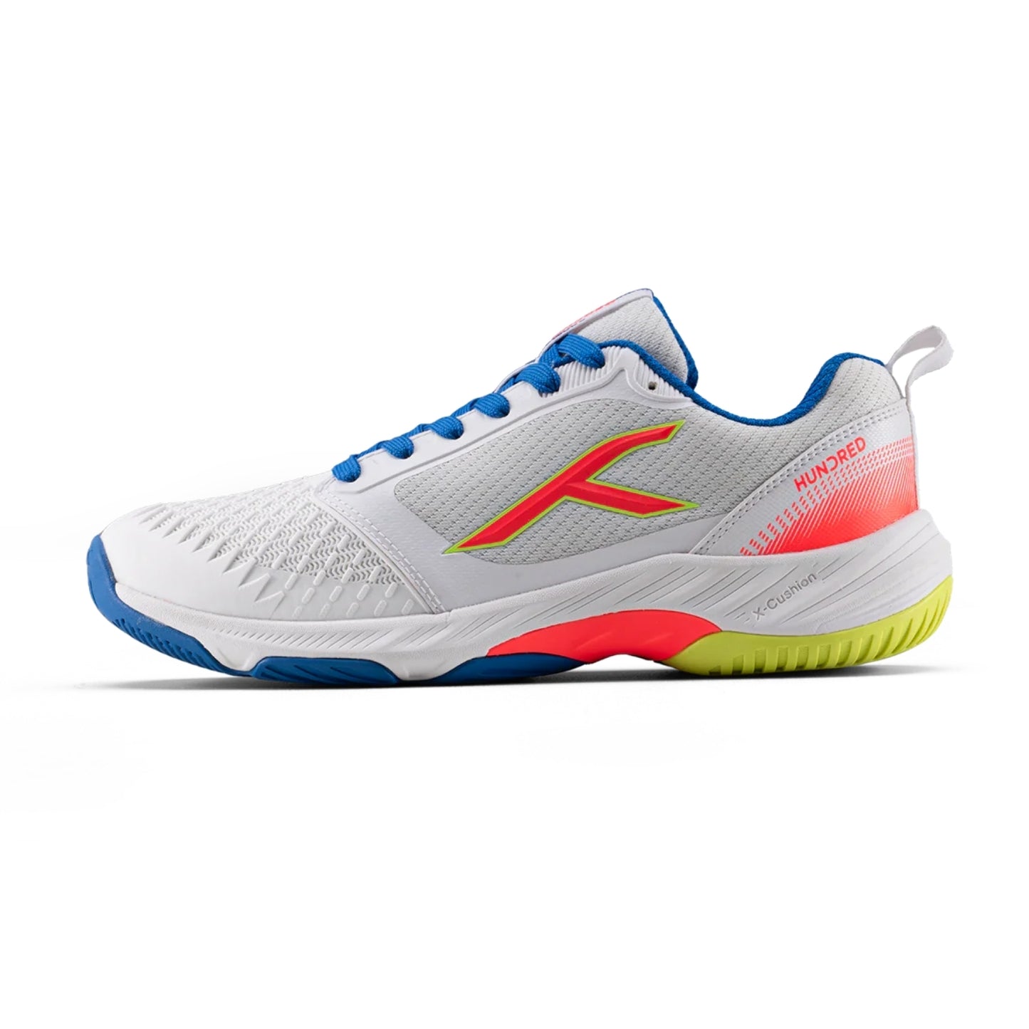 Hundred Hyper Spike Badminton Shoes | High Grip Indoor Court Shoes with Cushioned Comfort & Stability | Professional Badminton Footwear - Best Price online Prokicksports.com