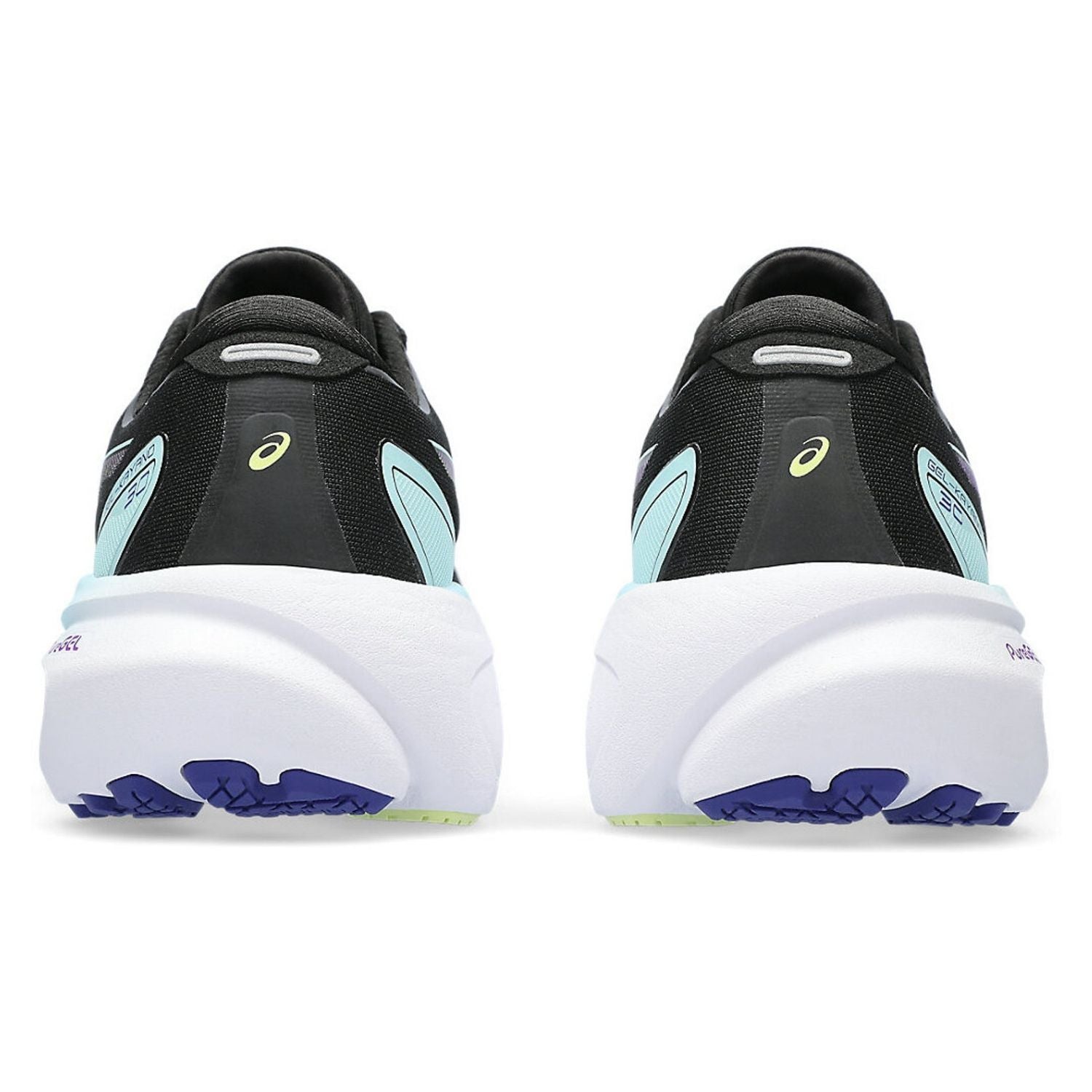 ASICS GEL-KAYANO 30 Women Running Shoes – Black/Glow Yellow, Stability Running Footwear with FF BLAST™ PLUS ECO Cushioning – UK 8 - Best Price online Prokicksports.com