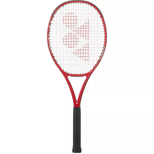 Yonex VCore Play Strung Tennis Racquet Ruby Red (G2 - 4 1/4) | 265g Lightweight Performance Racquet