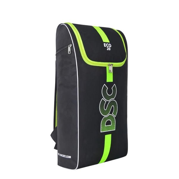 DSC Eco 20 Backpack Style Cricket Kitbag | Lightweight & Compact Cricket Gear Backpack