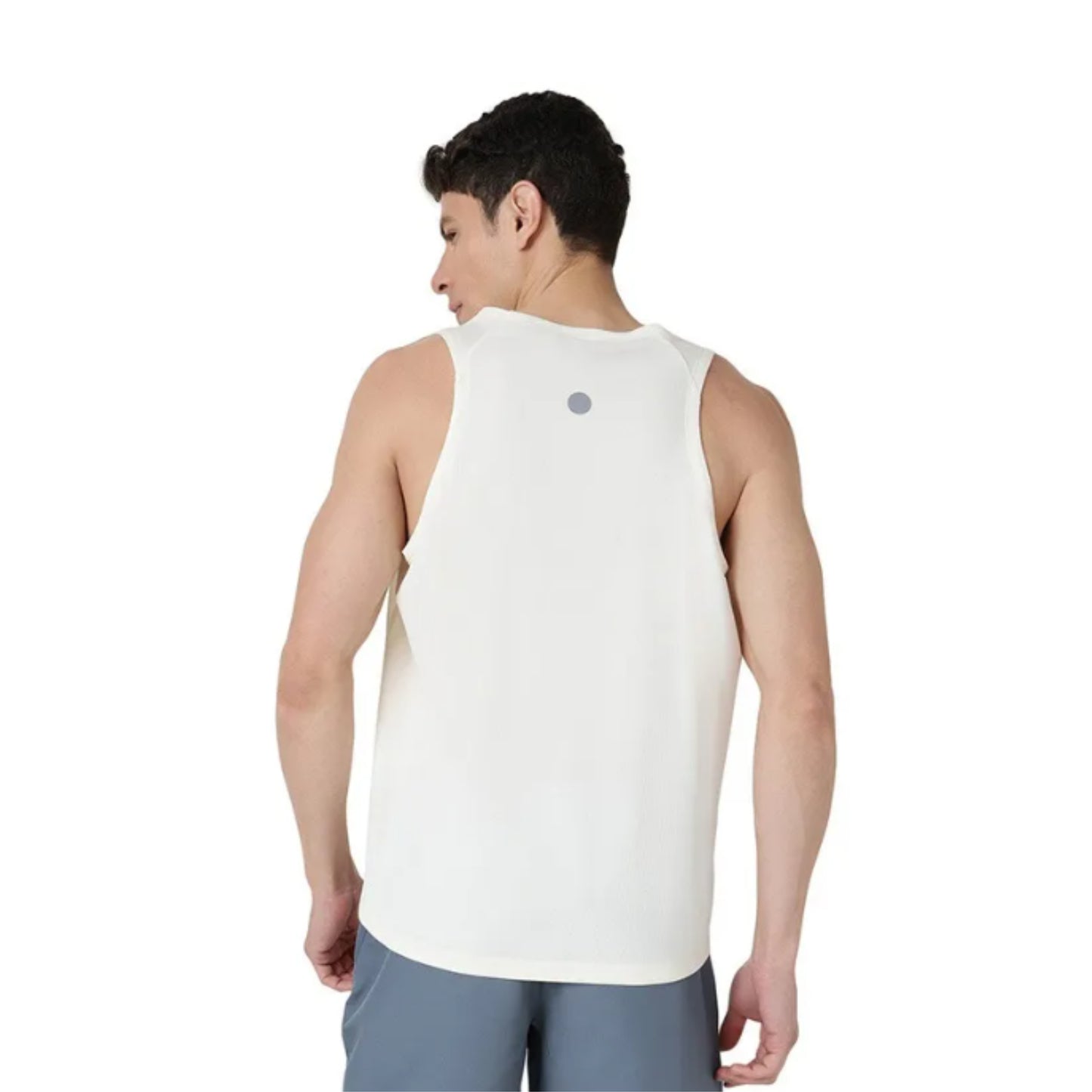ASICS Tonal Panel Sleeveless Top for Men | Sports Sleeveless T-Shirt - Best Price online Prokicksports.com