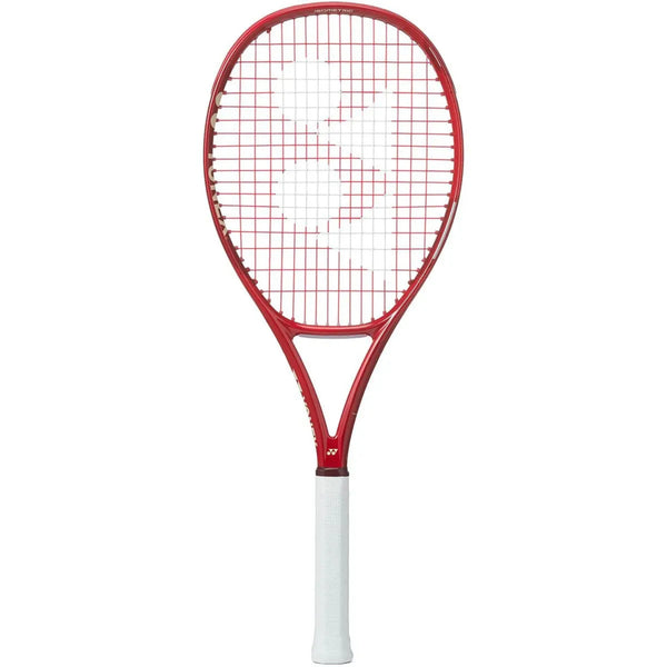 Yonex VCore Alpha Strung Tennis Racquet Ruby Red (G2 - 4 1/4) | 275g Performance Racquet