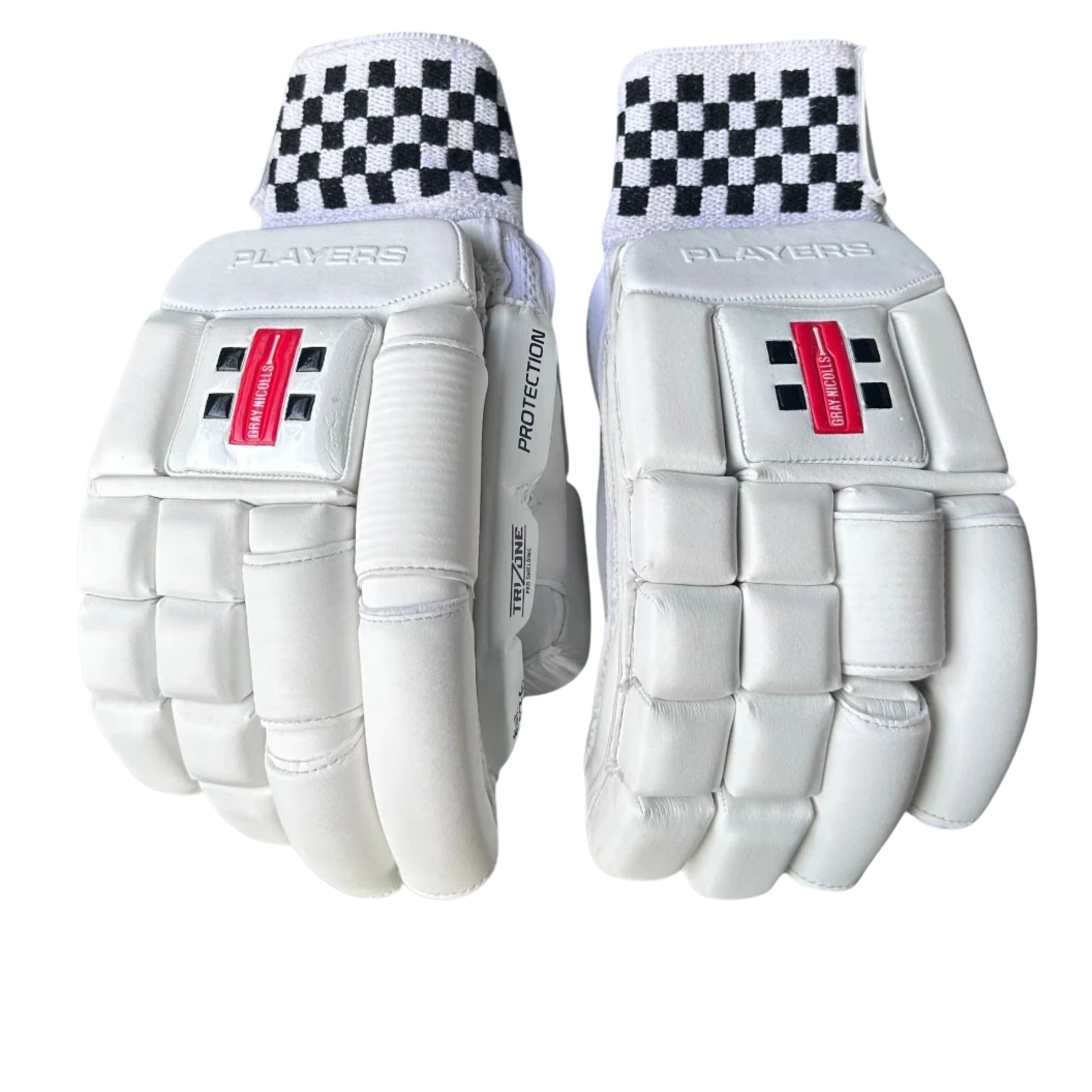 Gray Nicolls GN 9.5 Player Edition Right Hand Batting Gloves – Adult (White) | Elite Protection with Fibre Shield & Premium Leather Palm - Best Price online Prokicksports.com